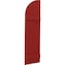 Ekena Millwork Americraft 4-Board (2 Batten) Wood Joined Board-n-Batten Shutters w/ Arch Top, ARW101BQ414X77BRH, PR ARW101BQ414X77BRH - alternate 2